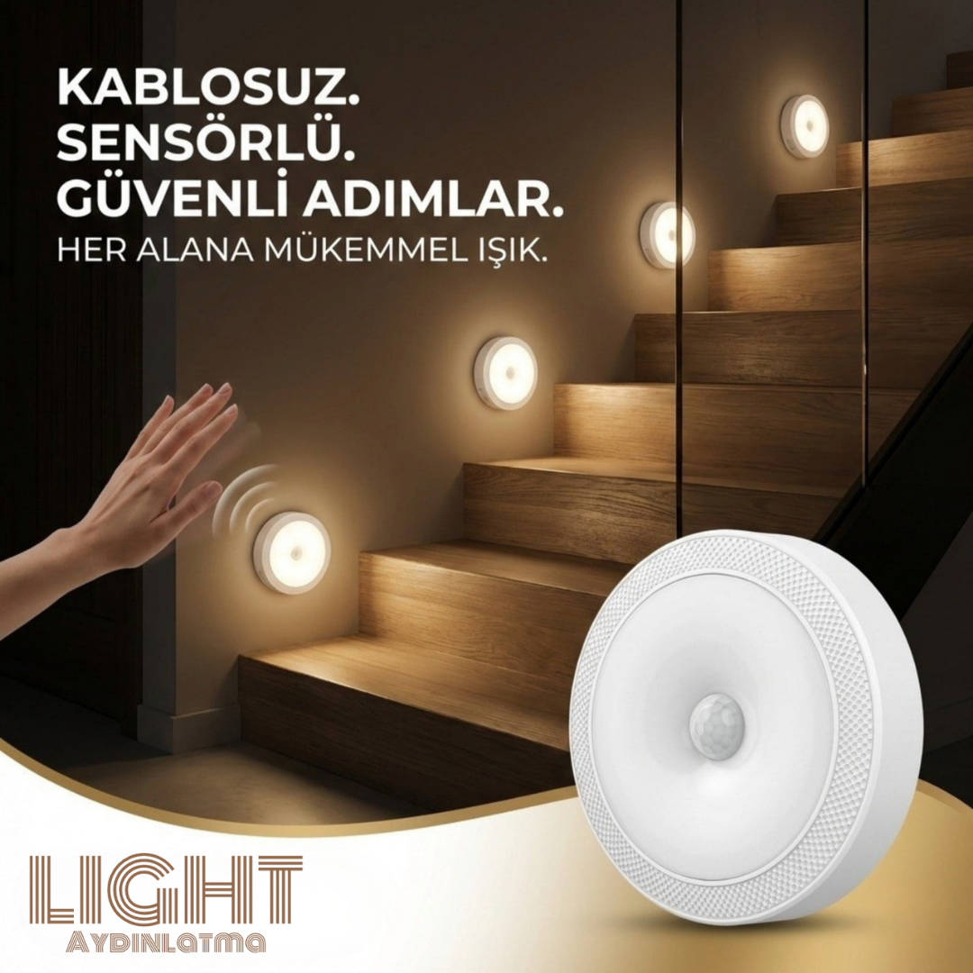 LİGHT SENSÖRLÜ LED IŞIK